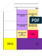 2023 Schedule