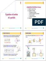 P3-Chapter 2 Equations of Motion of Particle - New