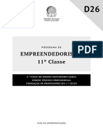Programa - 11 - Empreendedorismo - Geral, Ens. Tec.-Profiss. e Form. Professores (1º Ciclo) - INIDE