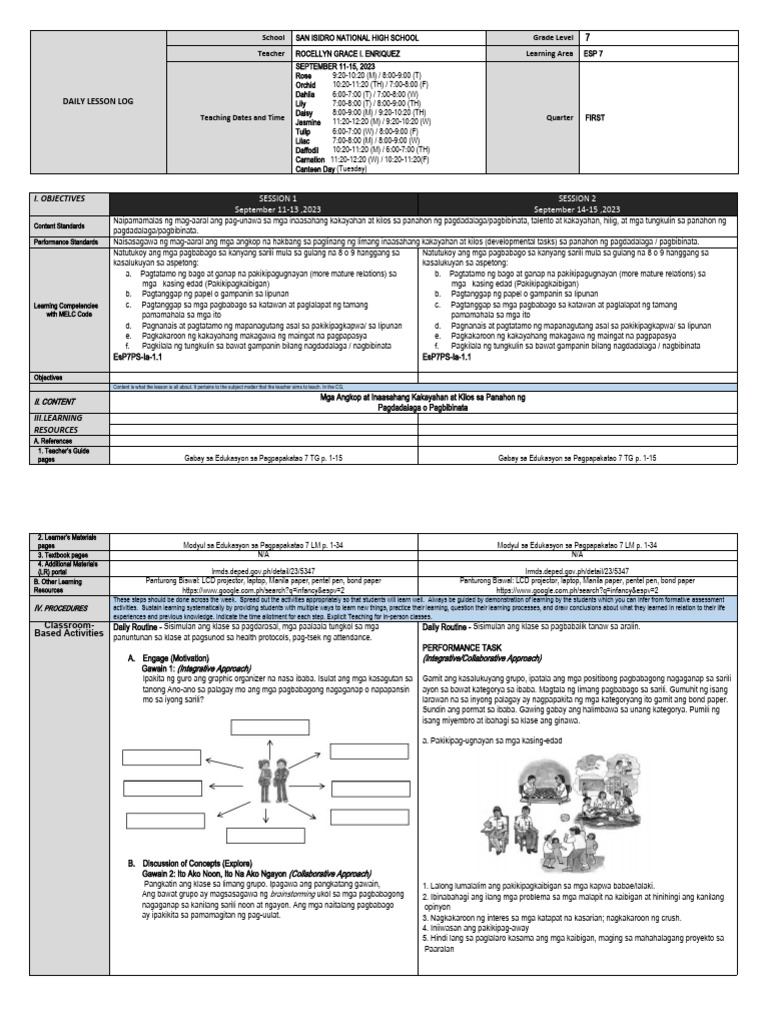 Q1 Pagbabago 1 | PDF