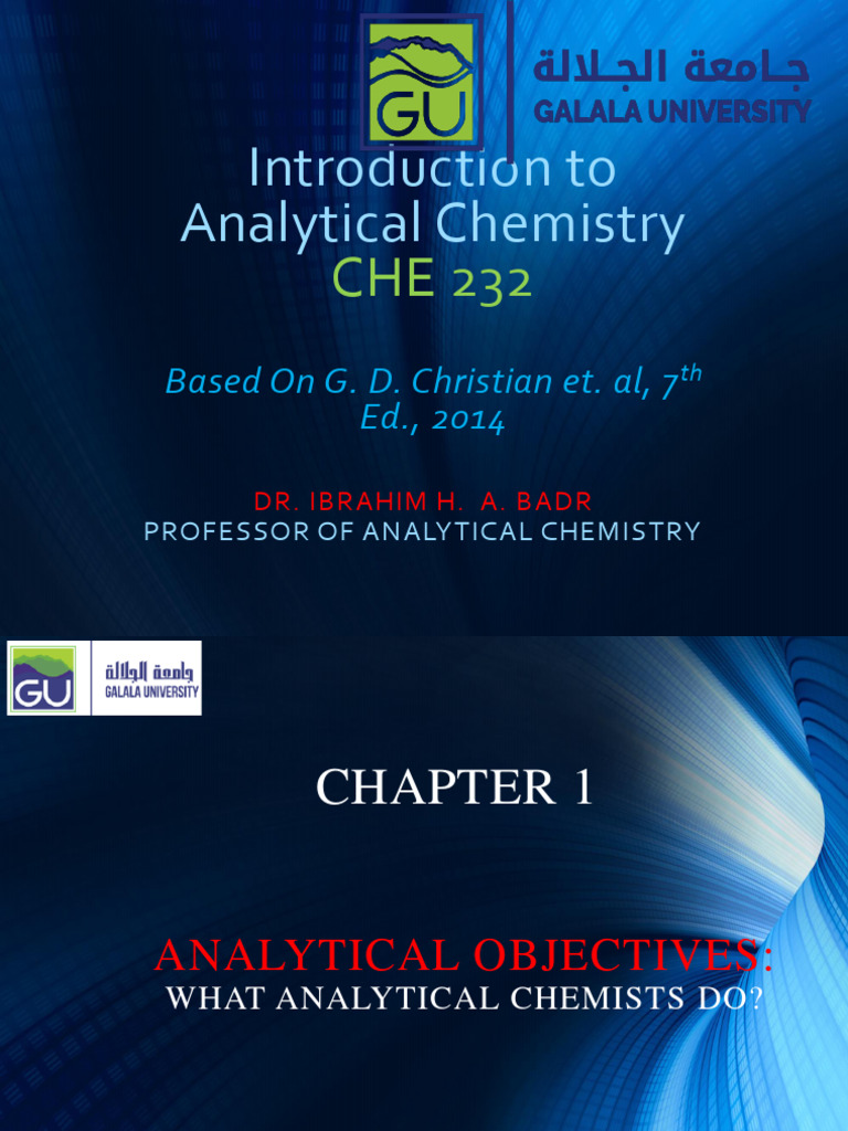 ANALYTICAL CHEMISTRY CHAPTER 1 visual data 5