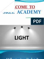 Light Presentation Class by M Prakash
