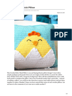 Baby Chick Pillow