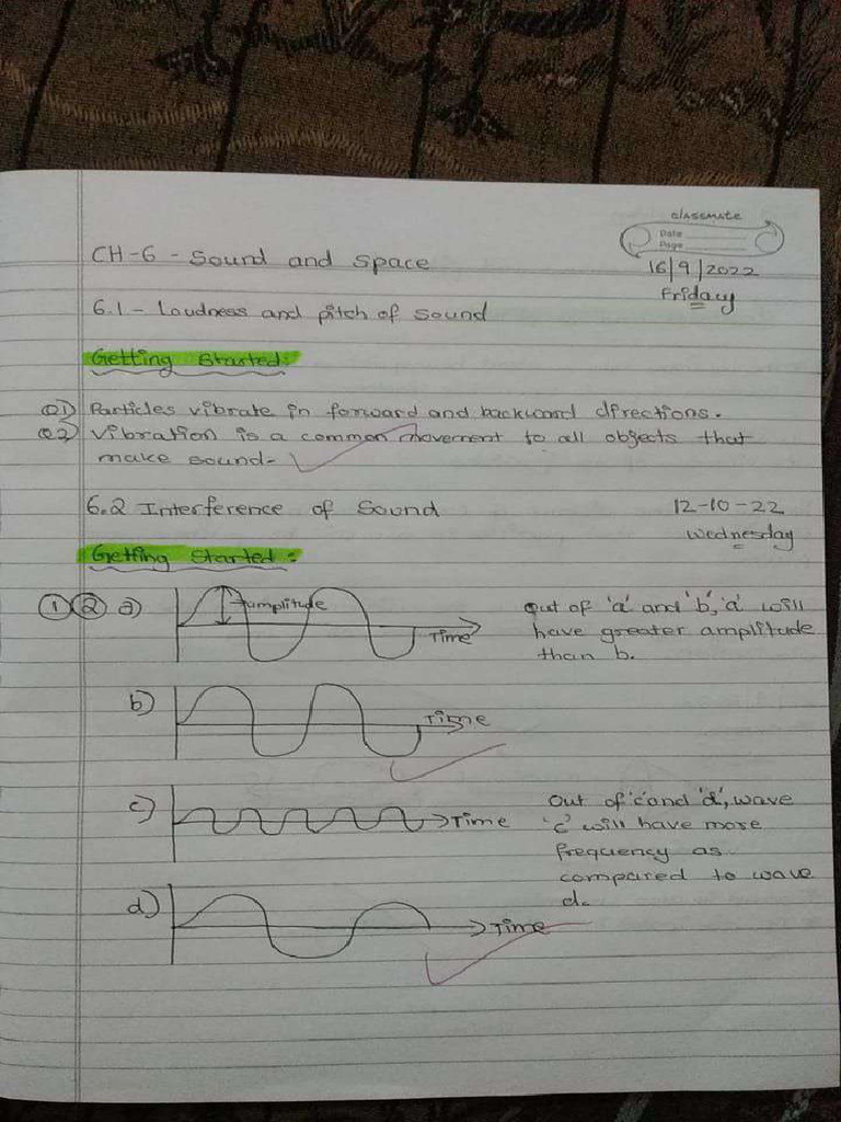 Physics Notes - 6.1 & 6.2 | PDF