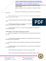 What Difficulties Do You Encounter When Trying To Understand The Varying Levels of Standards Regarding R.A. 8749?