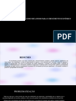 O Investimento Privado Como Mecanismo para o Crescimento Economico