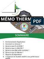 Easytherm Memo Thermique