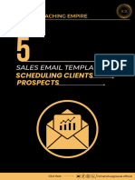 4.SALES Email Template