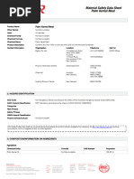 Redox Pty LTD Material Safety Data Sheet