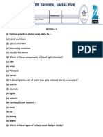 G9 - Biology WS - Annual Exam