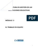 Módulo 3 - Trabajo en Equipo