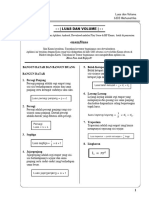 Matematika Bab 3 Luas Dan Volume