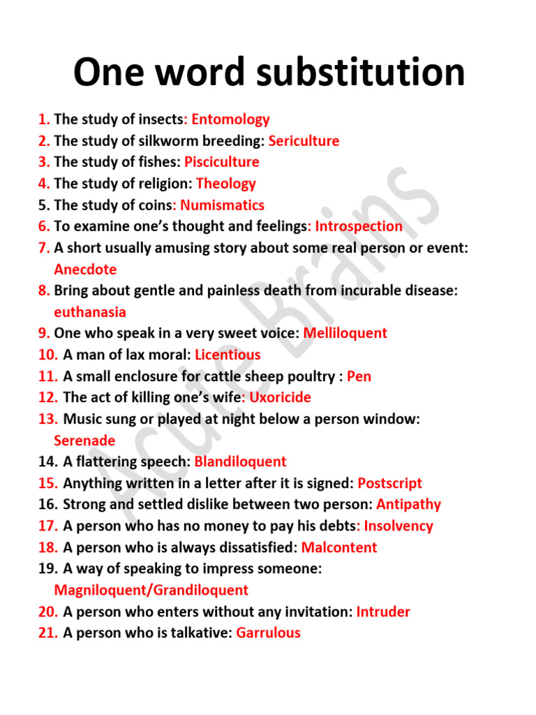 one-word-substitution-pdf