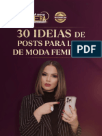 E-book - 30 Ideias de Conteúdo