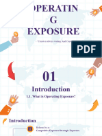 Operating Exposure Presentation