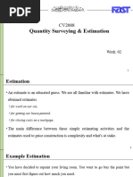 CV2008 - Estimation and QS - Lec02