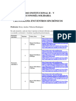 Cronograma Encuentros Sincrónicos1