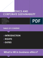 Business Ethics and Corporate Sustainability 