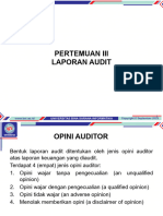 Pertemuan Iii Laporan Audit