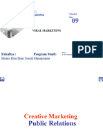 Kuliah 12 Creative Marketing PR