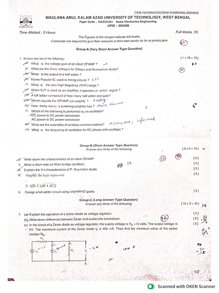 Question Paper | PDF