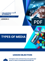 Mil Lesson 3 Types of Media