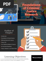 Chapter 2 - Foundations of Criminal Justice Research