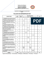 Periodical Test in Epp IV Home Economics