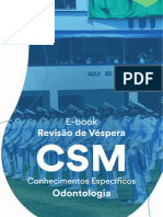 ES Revisao de Vespera CSM Conhecimentos Especificos Odontologia 26.08