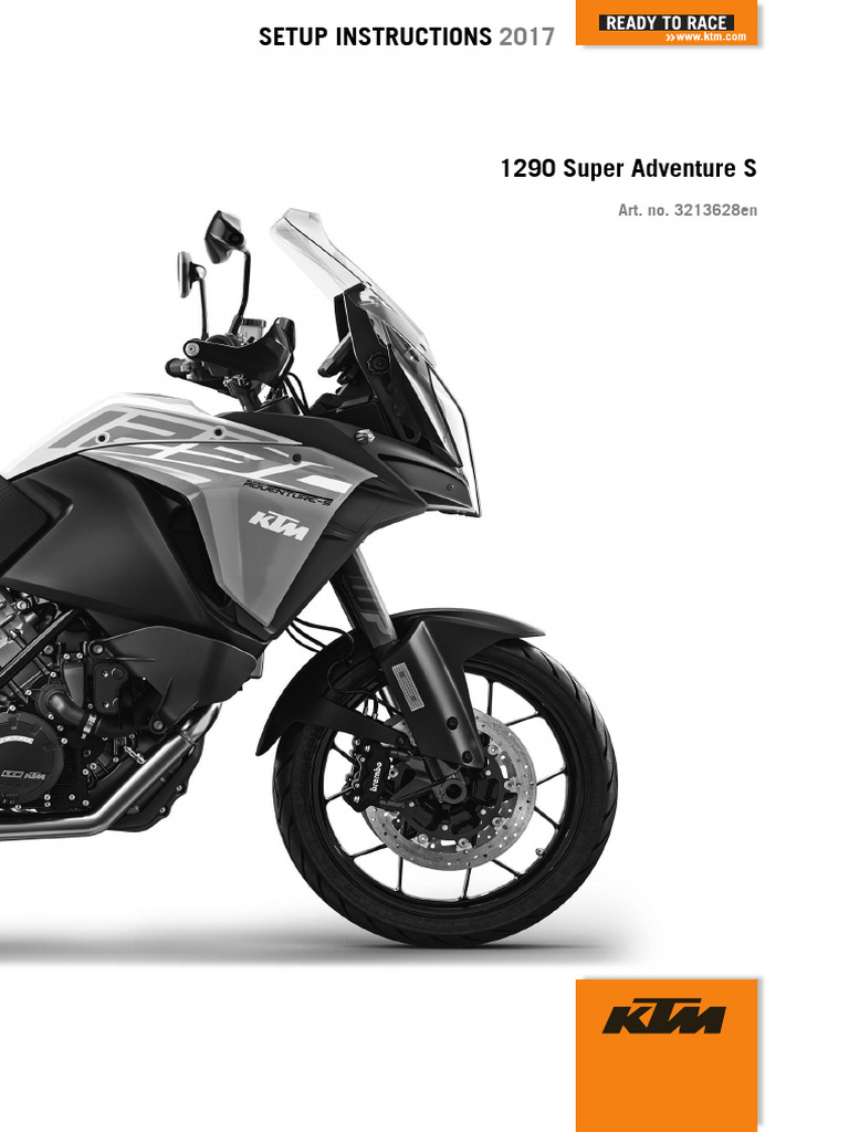 2017 KTM 1290 SAS Setup Manual | PDF | Battery Charger | Rechargeable ...