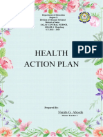 Coper Page Health Action Plan