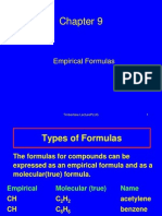 Empirical Formulas