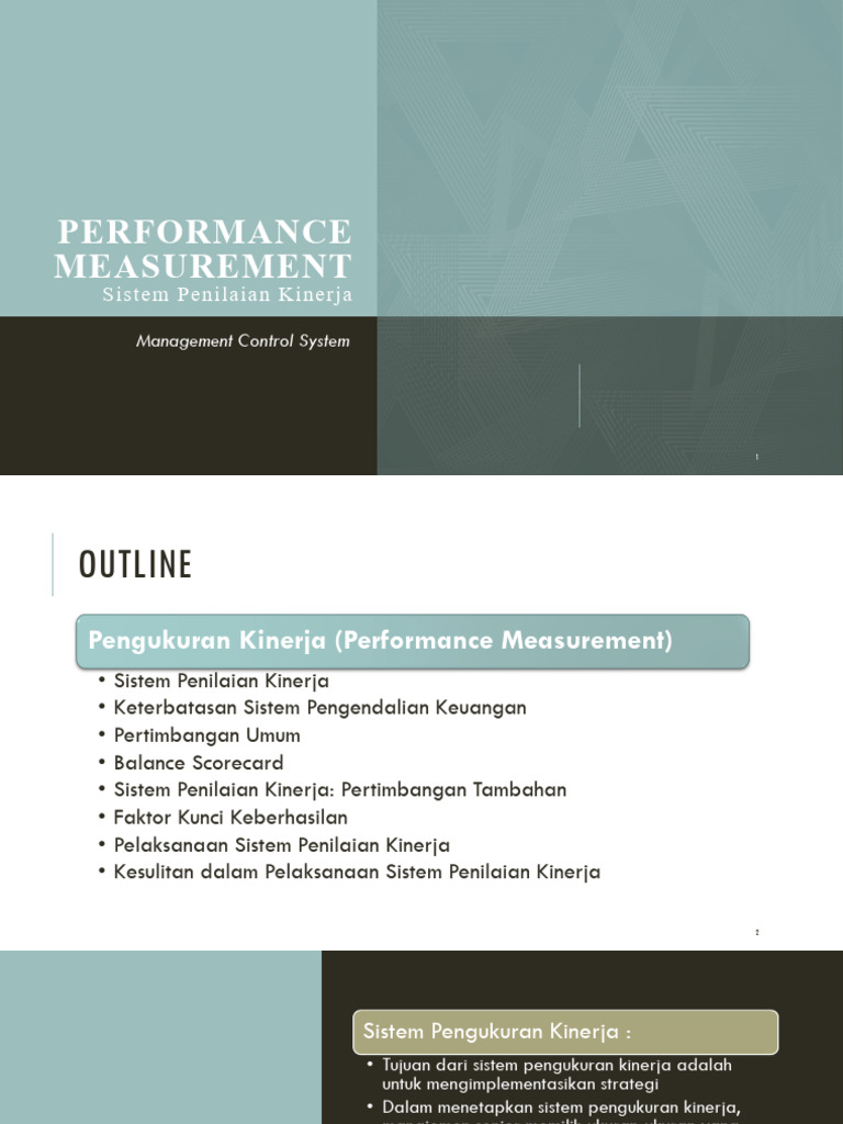 Pengukuran Kinerja dan Strategi CSF-KPI | PDF | Pengelolaan Keuangan & Uang