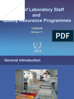 Module 11 - Safety and Quality Assurance