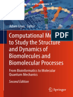 Computational Methods To Study The Structure and Dynamics of Biomolecules and Biomolecular Processes