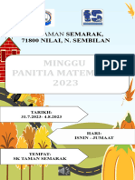 Buku Program Minggu Matematik