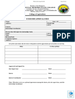 OMSC Form COL 20 Internship Approval Form - Rev.02