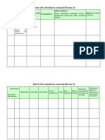 Caracterización Sociocultural Calendario Comunal Forma 1 y 2