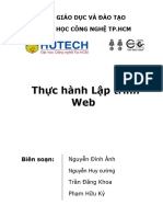 (CMP376) Giáo Trình HP Thực Hành Lập Trình Web (Mới Cập Nhật)