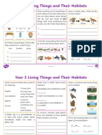 T SC 2550063 ks1 Year 2 Living Things and Their Habitats Revision Activity Mat - Ver - 3