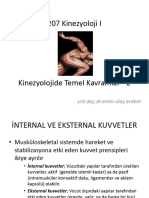 207 Kinezyoloji I. Kinezyolojide Temel Kavramlar - 2. Yrd - Doç.dr - Emin Ulaş Erdem