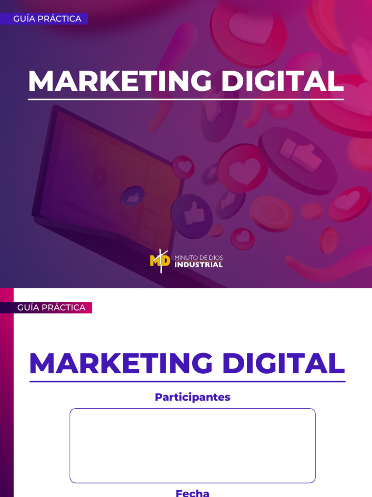 Plantilla de Plan de Marketing Digital | PDF | Análisis FODA ...