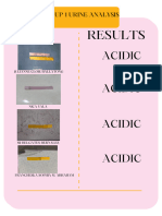 Group 1 URINE ANALYSIS