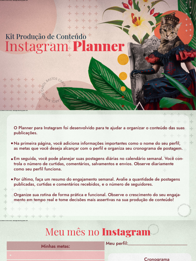 Planner de Instagram+-+2022 084028 | PDF