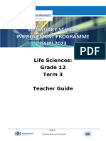 Life Sciences TG SSIP Sessions 21-33 (Term 3) 2023 RK SW