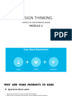 Design Thinking - 02 Module