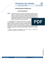Boletín Oficial Del Estado: Cortes Generales