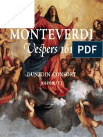 Butt, John (2017) - Liner Notes, 'Monteverdi Vespers 1610'