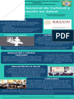 4.1 Dirección General de Calidad y Educación en Salud