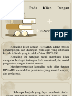 Konseling Pada Klien Dengan Penyakit Hiv Aids